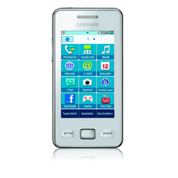 Telefono Movil Samsung Star 2 S5260 Blanco